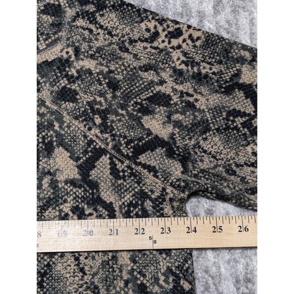 Sanctuary Snakeskin Pullover Sweater Women 1X Multicolor Raglan Long Sleeves Y98 - Picture 13 of 13